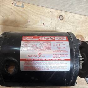 6k819b Dayton Induction Motor 1/3 Hp 1725 Rpm 115v Single Phase Base-mount