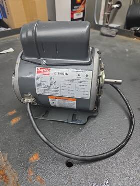 6k871g Dayton 1/3 Hp 115 Volt 4.4 Amps 1725 Rpm Electric Motor Vgc