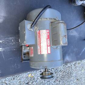 6k958 Dayton Usa Capacitor Start Electric Motor 115/230v Rpm 3450 Hp 1-1/2