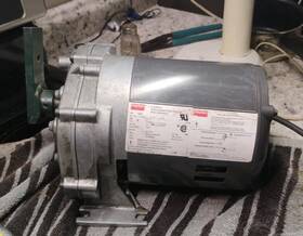 4hp-90rpm-115 Dayton 6k993d 1 Ph Ac Gear Motor - 1/4hp-90rpm-115/230v Tested And Runs