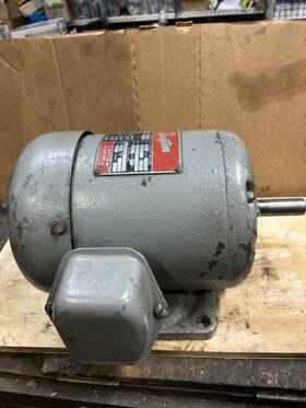 208-220 Dayton 70082 1 Hp 3 Ph 182 Frame 1725 Rpm Mdl Ct 208-220/440 Volts