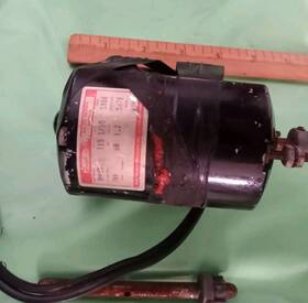 8m085 Dayton Model Ac-dc Series Motor 115 Volts 1/15 Hp 5000 Rpm Untested Used