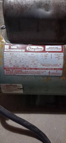 9k324p Dayton Electric Motor