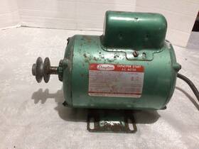 9k420a Dayton Vintage Capacitor Start A.c. Motor 1/2 Hp Model