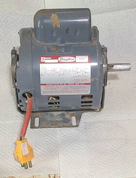 Ese-3710 Dayton 1/2 Hp Motor Model 5k454c Rpm 1725