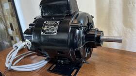 Ks60nc Dayton Vintage 3/4hp Electric Motor Dual Voltage 1725rpm Tested And New Cap