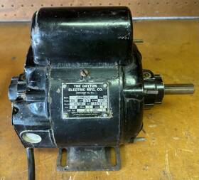 Ks60nf-1221 Dayton Vintage Ks60nf 1/3 Hp Motor 1725 Rpm Single Phase 60 Hz