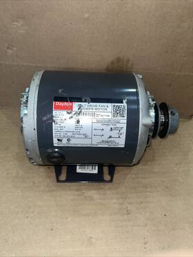 S55jxsfa-8476 Dayton 3k771bg Belt Drive Fan And Blower Motor Split Phase 1/4 Hp