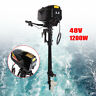 Dd-48v-1200w-5.0hp Unbranded Electric Outboard Fishing Boat Engine Trolling Brushless Motor