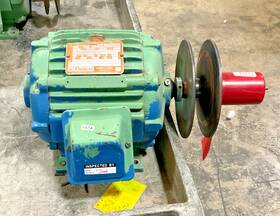 161104 Delco 460 V Motor 1740 Rpm 1.56 A 182 Frame Tsc