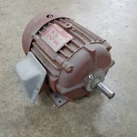 1g1154 Delco 1.5 Hp 1740 Rpm Frame- 184 Three Phase Motor - Used