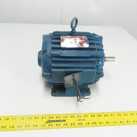 1g1454 Delco 1hp Ac Electric Motor 3ph 460v 1155rpm 184 Frame