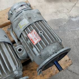 Frame-215y Delco 2g2454ad 3hp 1177rpm Motor With Brake. - Used