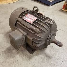 2g2454hcq Delco 3hp 1170rpm Frame 215 Ac Motor. - Used