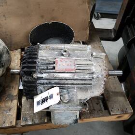 3g3404 Delco 5hp 1175 Rpm 254u Frame Motor. 3ph 460v - Used