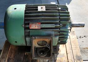 365u-frame Delco 3g6454 A.c. Motor 30-hp 1200-rpm - Used