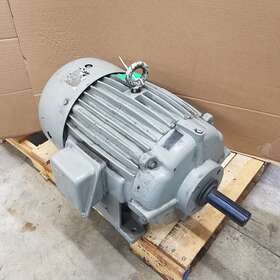 B5116 Delco Ac Motor Frame 256u 10 Hp 3ph 230/460 Volts 1740 Rpm. - Used