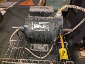 A8192 Delco Remy Ac Motor 1/3 Hp