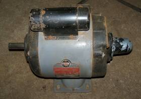 82b710 Delta Milwaukee Jf Band Saw Motor 1/2 Hp 1725 Rpm 115/230 1ph 3/4 Shaft
