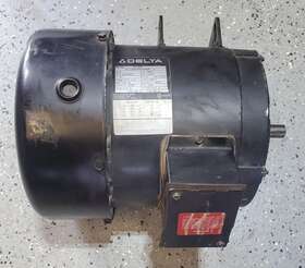 87-369 Delta 5hp 3480 Rpm 3 Phase Motor From Unisaw Table Saw