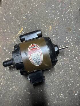 En62m110 Delta Vintage Double Duty Ball Bearing Electric Motor 1/3 Hp Drill Press Lathe