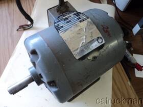 66-379 Delta/marathon 1/2hp 1140 Rpm 3 Phase Motor With 56y Open Frame -runs Great