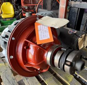 1953034 Demag Crane Motor 13 Hp Oo1 Model 1710 Rpm 440 V 3 Ph 60 Hz 24/14 Amps