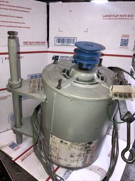 9376-293-012 Dexter T600 Motor 220v Single Phase. Refurbished