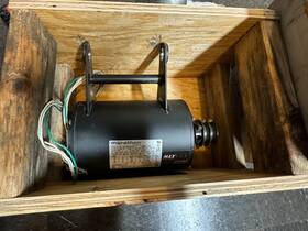 9376-319-001 Dexter Washer Motor Three 3 Phase Marathon For Parts / Repair