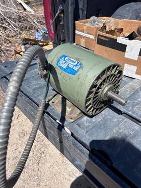 49-21703 Doerr 1.5hp 3-phase Ac Induction Motor 208-220/440v 1740/1440rpm Foot