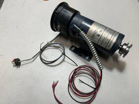 Hd-85 Dover Elevator Dmc I Door Operator Motor Complete With Encoder And Pulley