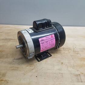 C63cxjbh-5252 Emersion Emerson Ac Pump Motor 3/4hp 1ph 3450 Rpm 208-230/115v. - Used