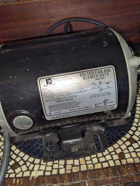 Sa55nxwp-1362 Emerson 1193 Fan Blower Motor 115v 5.4a 60hz 1/3hp 1725rpm 1ph