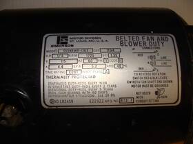 555nxwr-1363 Emerson Electric Motor 1/4 Hp 1725 Rpm 115v 1ph Great Condition Made In Usa