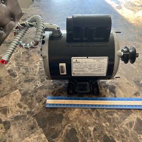 C55jbf-4355 Emerson C55kjs-4965 Motor 1/2 Hp 1725 Rpm Commercial Garage Door Used Oem