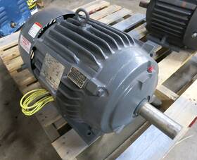 H20p2b Emerson 20 Hp Ac Motor Af09 Cte 230/460v 1770 Rpm 256t Te 20hp