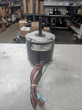 K55hxckr-6505 Emerson Hq10682275em Pn 1/3hp 460v 1ph 60hz Rpm 1140 5/8 Inch Shaft