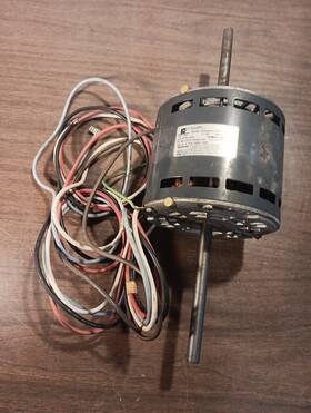 K55hxeey-2727 Emerson Model 1/3hp Motor - 115 Volt 7 Amp 1075/3 Speed
