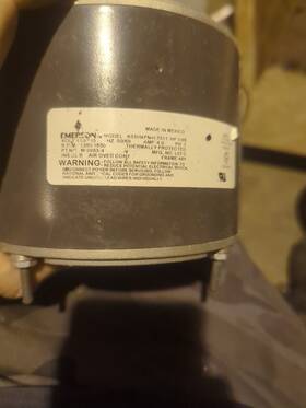 K55hxp Emerson Hp 1/48 1380/1650 Rpm