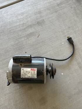 C63cxgmw-4611 Emerson M01-7 1/3 Hp Motor 1725/1140 Rpm 115 Volts 60 Hertz Used Works