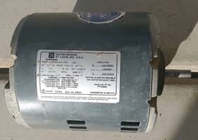 Mb00c Emerson 1/2 To 1/6 Hp Two Speed Electric Motor