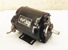 S60cxbgj-2127 Emerson Vtg Electric Motor 1/4 Hp 5/8 Inch Shaft 1725/850 Rpm 115 V Usa