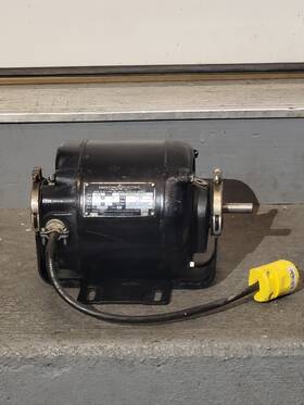 S60cxsee-2000 Emerson S60cxsee Electric Motor 1/4 Hp 1 Ph 1725 Rpm C56 Frame Runs Good