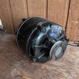 S60cxsga-3171 Emerson Electric 1/4hp Motor As Is Runs But No Idea If Will Stay