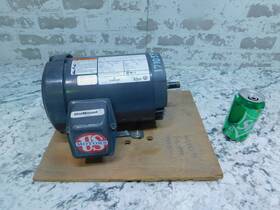 U32s1afc Emerson 1.5 Hp 3450 Rpm Motor Fr 56c Te 1.25 Sf 208-230/460 Volts Unused