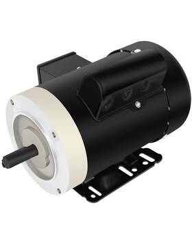 Fahkns 840366401574 3/4hp Electric Motor 1725rpm Single Phase 56c Frame 115v/230v 5/8 Inch Shaft Dia