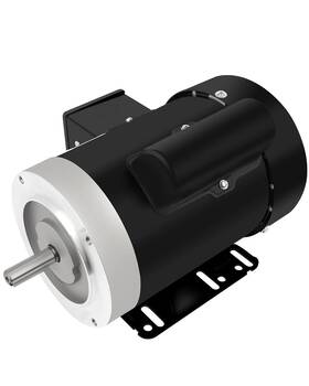 Ip55 Fahkns 840366401628 1hp Electric Motor Single Phase Tefc Cw/ccw 60hz 3450rpm 115/230v 5/8