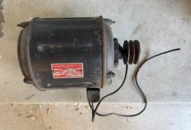 B192k434-5 Fairbanks Morse & Co. Motor -vintage 3/4 Hp - 120/240 V 1750rpm Mod W24
