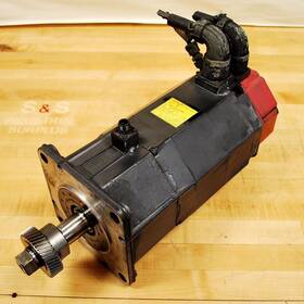 A06b-0501-b756 Fanuc Type 10 Ac Servo Motor 3 Phase 2000 Rpm 144 Volts 11 Amps
