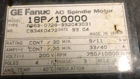 A06b-0512-b506 Fanuc A06b-0512-b506#7073 18p Spindle Motor 10 000rpm
